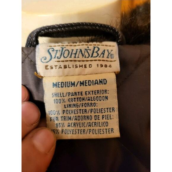 Women’s Jean Denim Vest Faux Fur Trim Collar Removable Size M - Picture 10 of 13